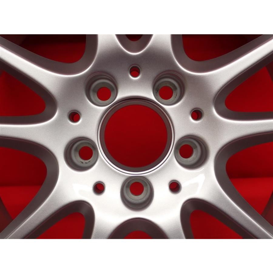 単品 中古ホイール 1本 メルセデス・ベンツ Aクラス W169 純正5スポーク 7J 17インチ PCD112 5穴 +49 ハブ66.5 A1694012602 ja17の画像