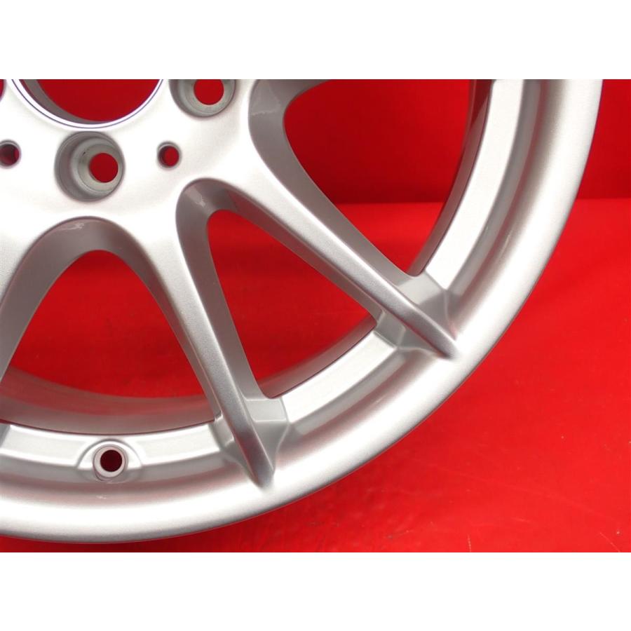 単品 中古ホイール 1本 メルセデス・ベンツ Aクラス W169 純正5スポーク 7J 17インチ PCD112 5穴 +49 ハブ66.5 A1694012602 ja17の画像