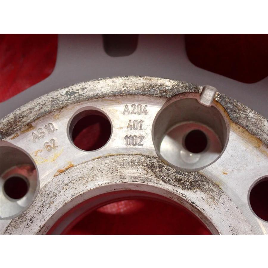 専用16インチスチールホイール2本ベンツ純正　PCD112 ET+46 6J 単品 中古ホイール 1本 メルセデス・ベンツ Cクラス W204 純正7本
