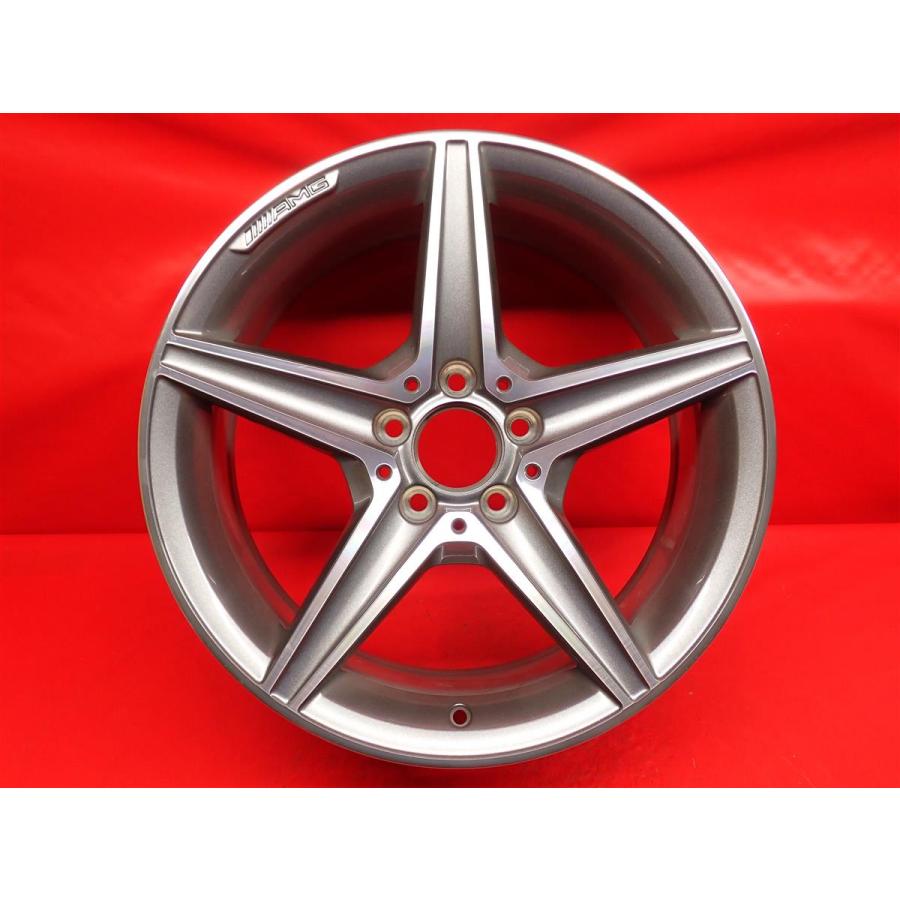 送料込み ベンツ Cクラス w205 純正ホイール pcd112 18インチ 単品 リア用 中古ホイール 1本 メルセデス・ベンツ Cクラス W205 純正
