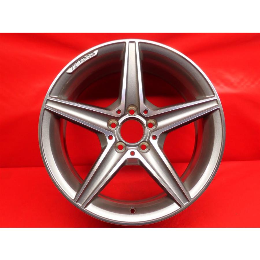 単品 リア用 中古ホイール 1本 メルセデス・ベンツ Cクラス W205 純正 