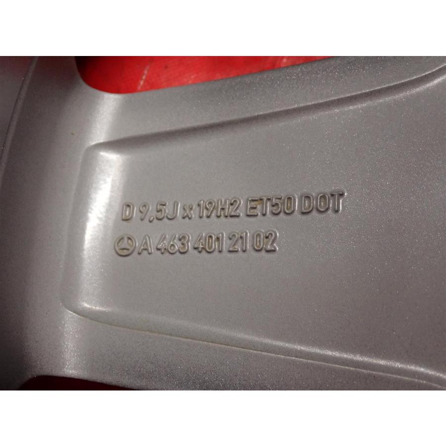 単品 中古ホイール 1本 メルセデス・ベンツ Gクラス W463 純正 AMG 9.5