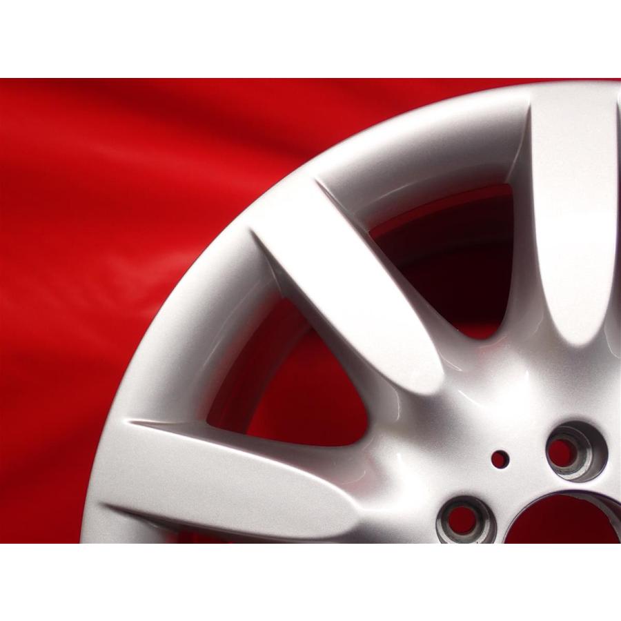 単品 中古ホイール 1本 メルセデス・ベンツ Sクラス W221 純正 9本スポーク 8.5J 18インチ PCD112 5穴 +43 ハブ66.5 A2214011902 ja18の画像