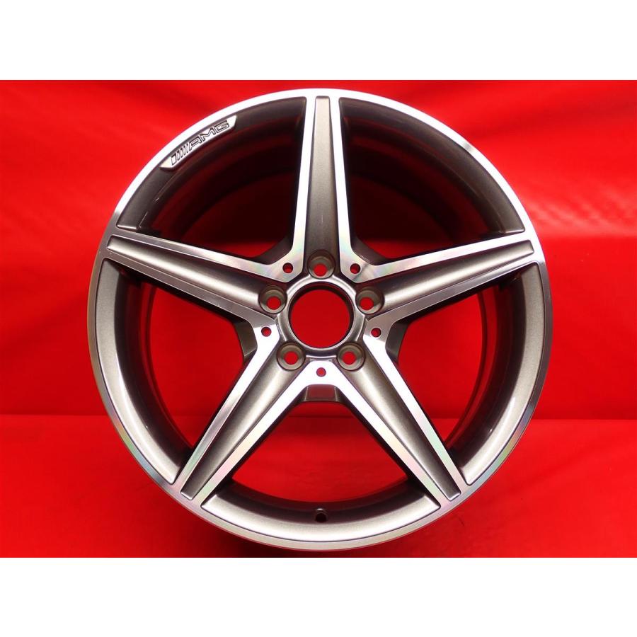 単品 リア用 中古ホイール 1本 メルセデス・ベンツ Cクラス W205 純正