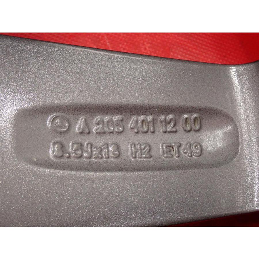 単品 リア用 中古ホイール 1本 メルセデス・ベンツ Cクラス W205 純正