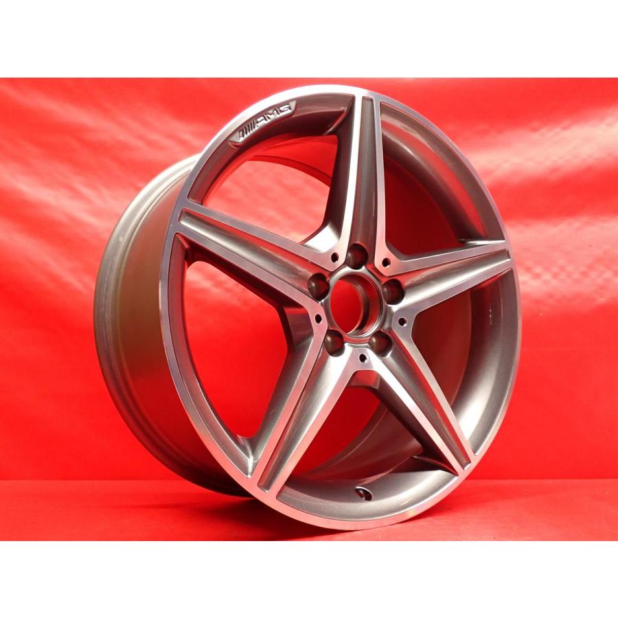 単品 リア用 中古ホイール 1本 メルセデス・ベンツ Cクラス W205 純正