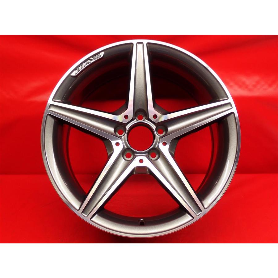 単品 リア用 中古ホイール 1本 メルセデス・ベンツ Cクラス W205 純正 