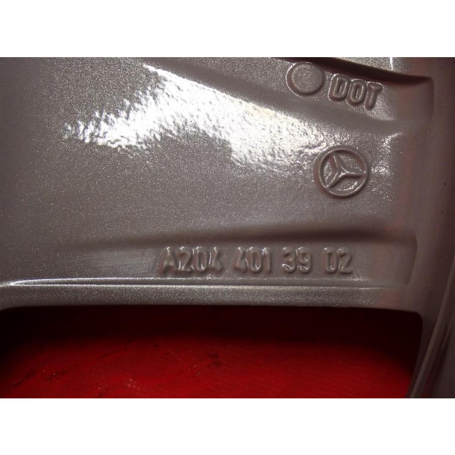 単品 中古ホイール 1本 メルセデス・ベンツ Cクラス W204 純正AMG 8J