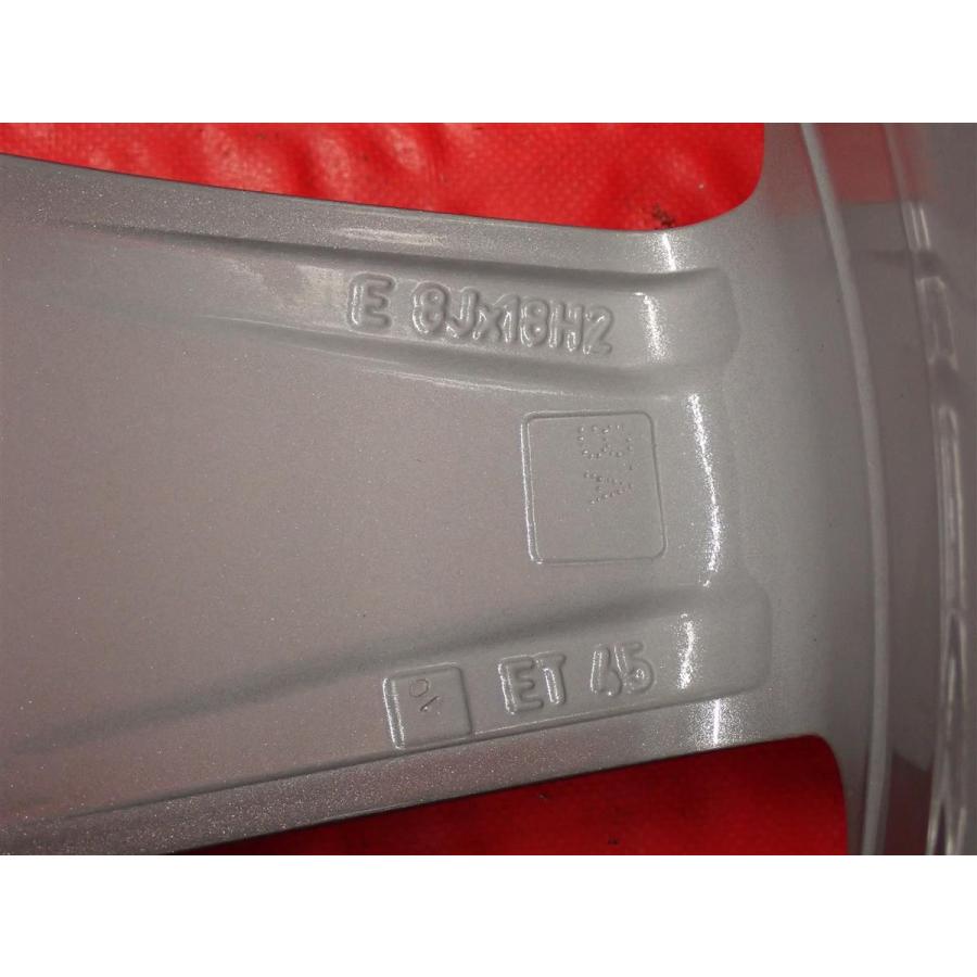 単品 中古ホイール 1本 メルセデス・ベンツ Cクラス W204 純正AMG 8J