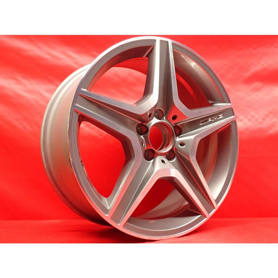 単品 中古ホイール 1本 メルセデス・ベンツ Cクラス W204 純正AMG 8J