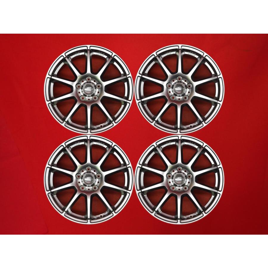 SCHNEDER シュナイダー StaG スタッグ 中古ホイール 4本 7J 17インチ 
