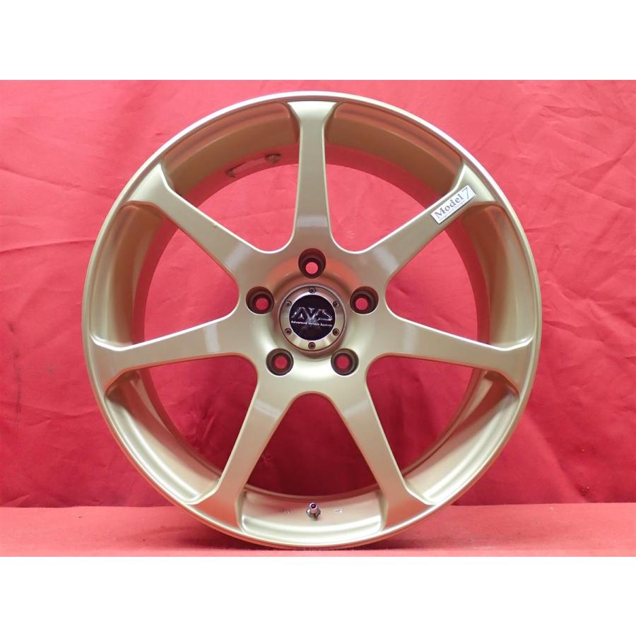 軽量 YOKOHAMA ヨコハマ AVS MODEL7 モデル7 中古ホイール 4本 7J 17