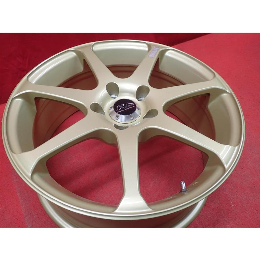 軽量 YOKOHAMA ヨコハマ AVS MODEL7 モデル7 中古ホイール 4本 7J 17 