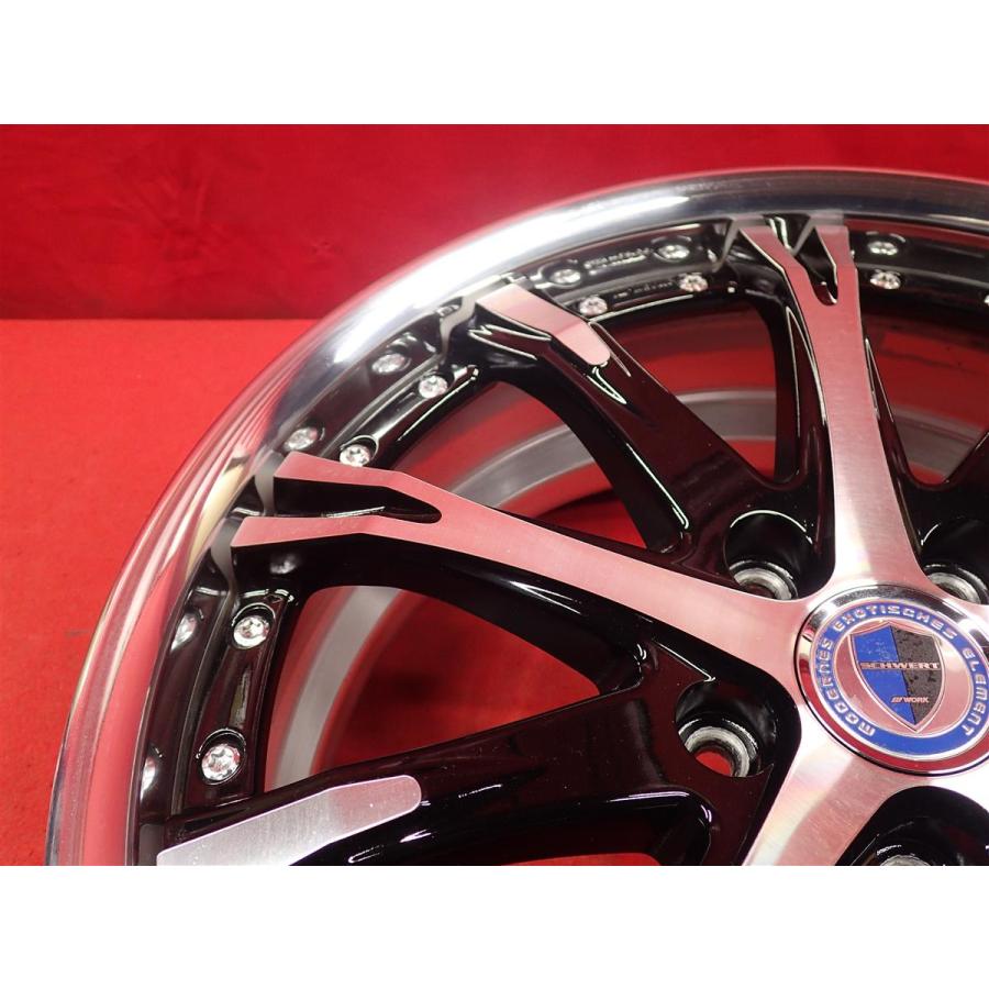 WORK ワーク SCHWERT シュバート SC4 中古ホイール 4本 8J 19 WORK ワーク SCHWERT シュバート SC4 中古ホイール 4本 8J 19