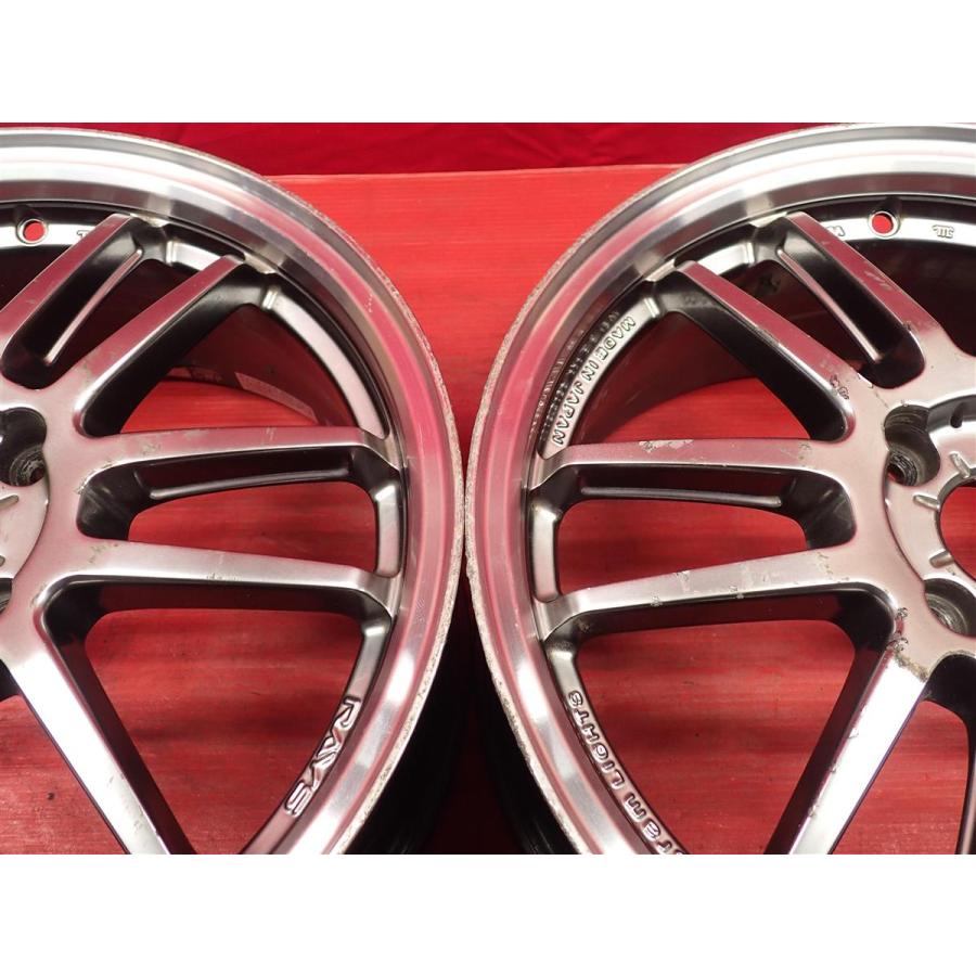 ジャンク 2本組 中古ホイール RAYS レイズ GRAMLIGHTS グラムライツ 