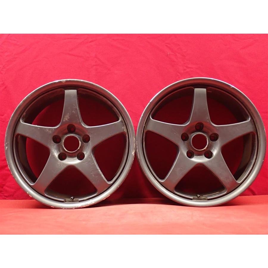 ジャンク 2本組 中古ホイール WORK ワーク ROZEST ローゼスト SS-01 7J 