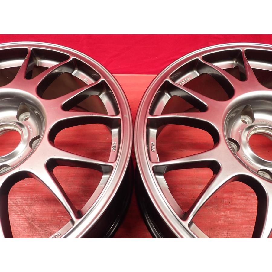 2本組 中古ホイール 鍛造 軽量 BBS RE RE776 8.5J 18インチ PCD130 5穴 