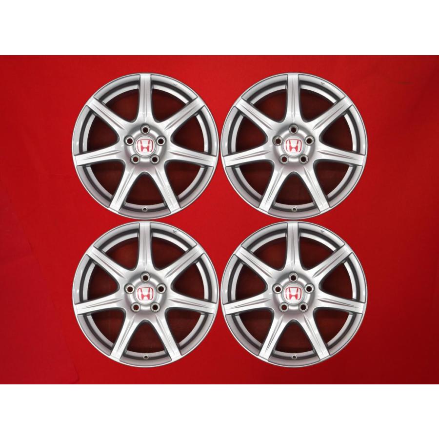 シビックタイプRユーロ　純正ホイール 18インチ HONDA ホンダ シビック タイプR ユーロ FN2 純正 中古ホイール 4本 7.5