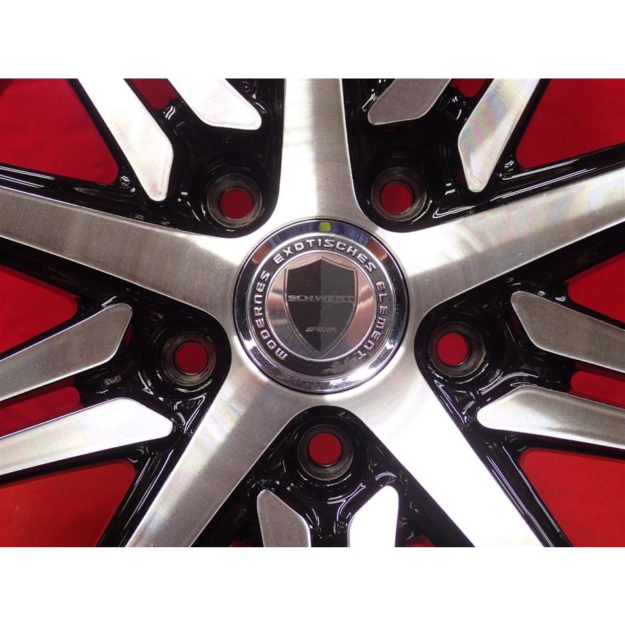 WORK SCHWERT SC6 22インチホイール 2021年製 バリ溝付】WORK シュバート SC6 19in 7.5J +54 PCD114