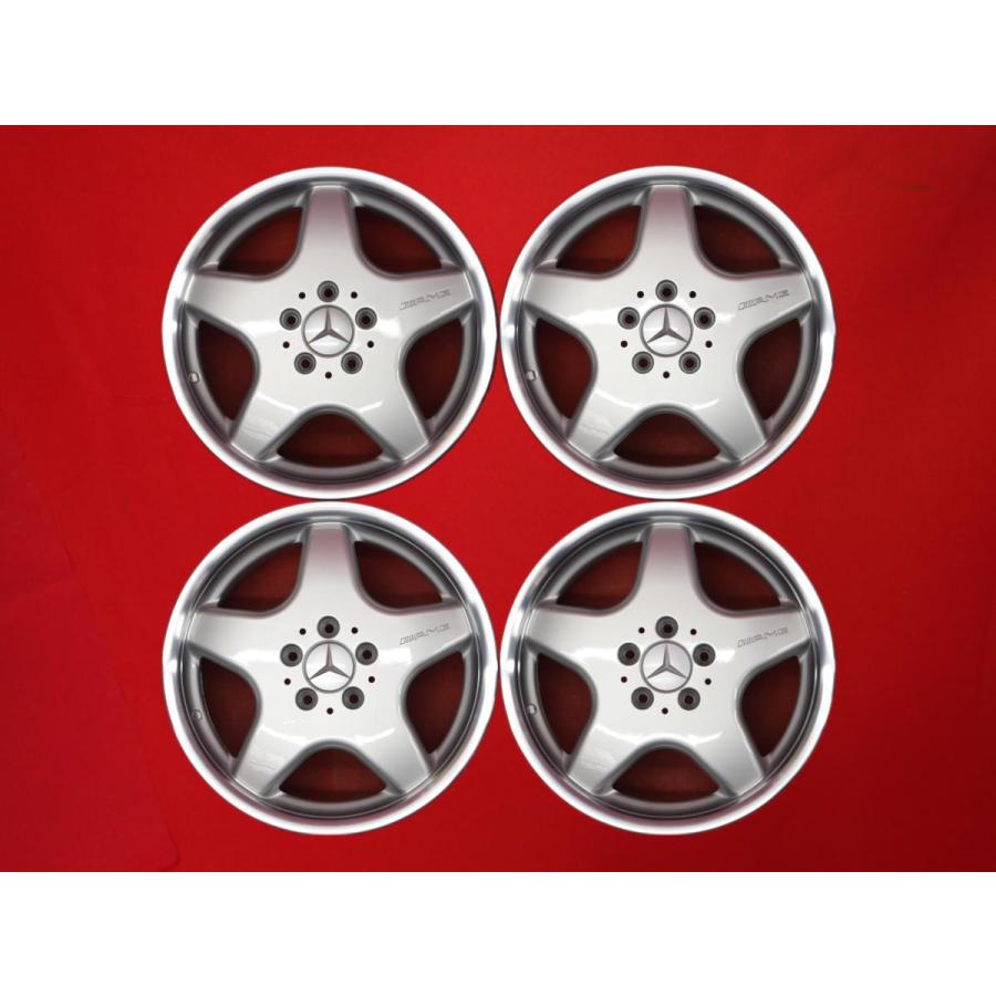 EUROTECH 社外ホイール 17インチ 4本 7J5HPCD112+48 ベンツ/Aクラス/Bクラス等　(VHG441) Mercedes Benz メルセデス ベンツ Aクラス W168 純正 AMG 中古ホイール