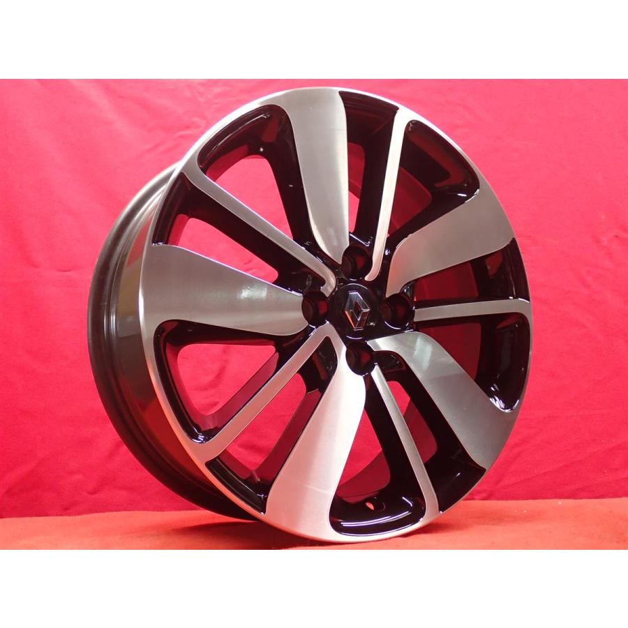 ルノールーテシア純正ホイール４本 RENAULT ルノー ルーテシア GT 純正 中古ホイール 4本 7J 17