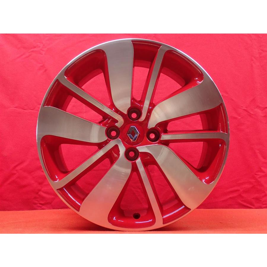 ルノールーテシア純正ホイール４本 RENAULT ルノー ルーテシア GT 純正 中古ホイール 4本 7J 17