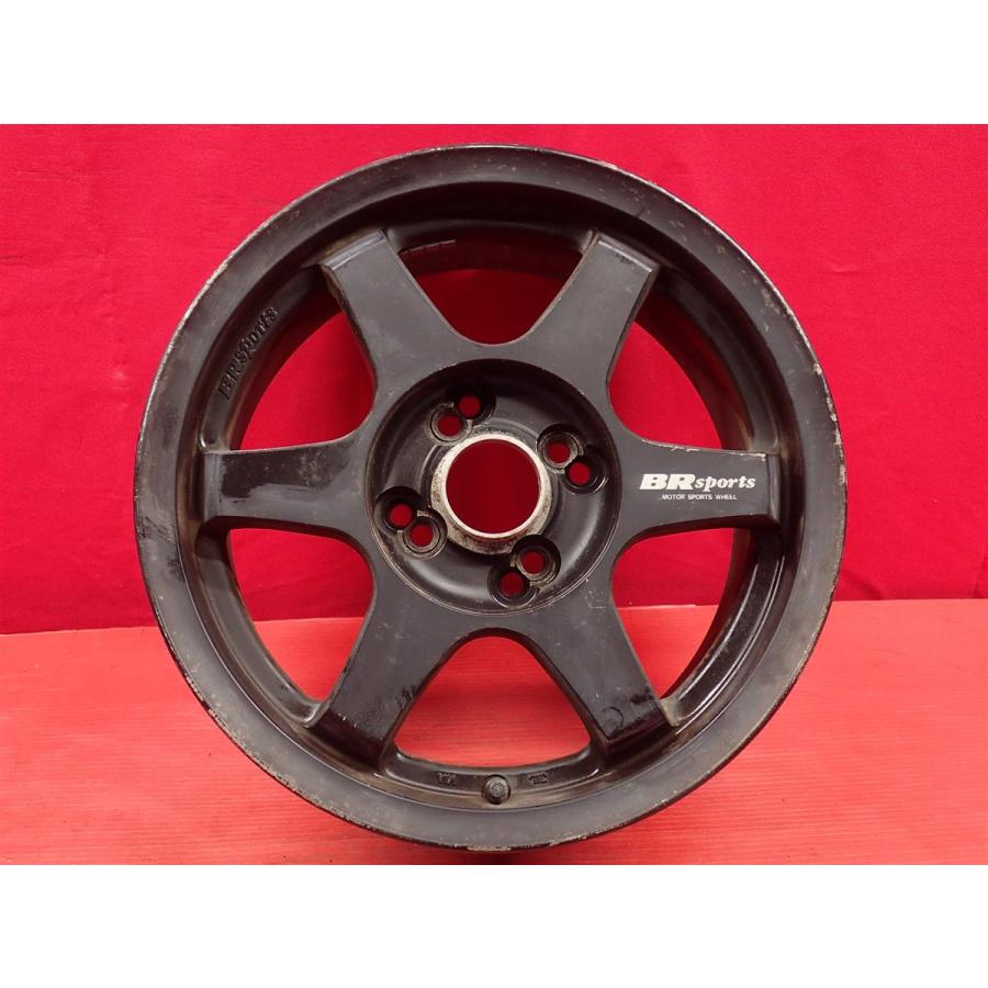 2本組 中古ホイール Black Racing ブラックレーシング BR sports
