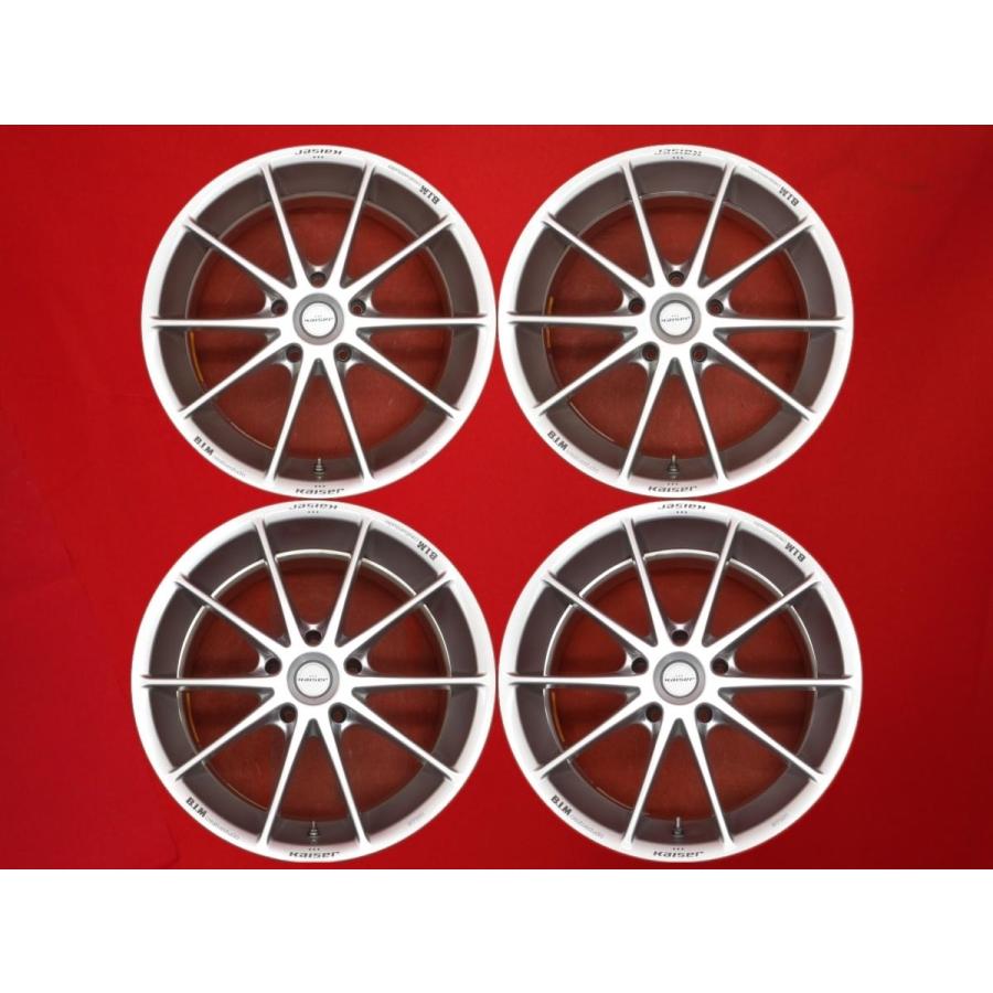 B.I.M Kaiser カイザー RF ホイール 4本 8/9J-17 PCD114.3 5穴 +45/+35