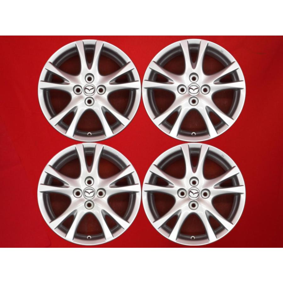 マツダ MAZDA デミオ DE5FS スポルト 純正 ホイール 4本 6.5J-16