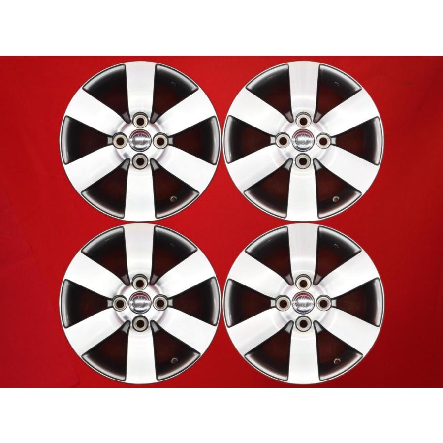 TOYOTA トヨタ ポルテ 純正 6スポーク ホイール 4本 5.5J-14 PCD100 4