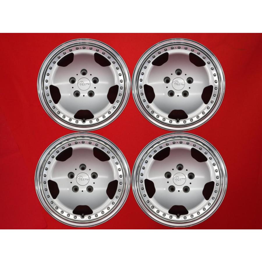 東洋ゴム工業 PERTE ペルテ DISH ホイール 4本 7/8J-16 PCD114.3 5穴 + 