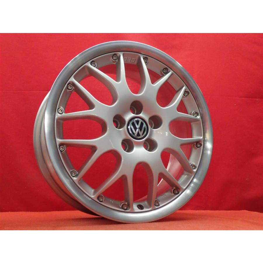 VOLKSWAGEN ゴルフ 純正 BBS RS771 ホイール 4本 6.5J-16 PCD100 5穴 + 