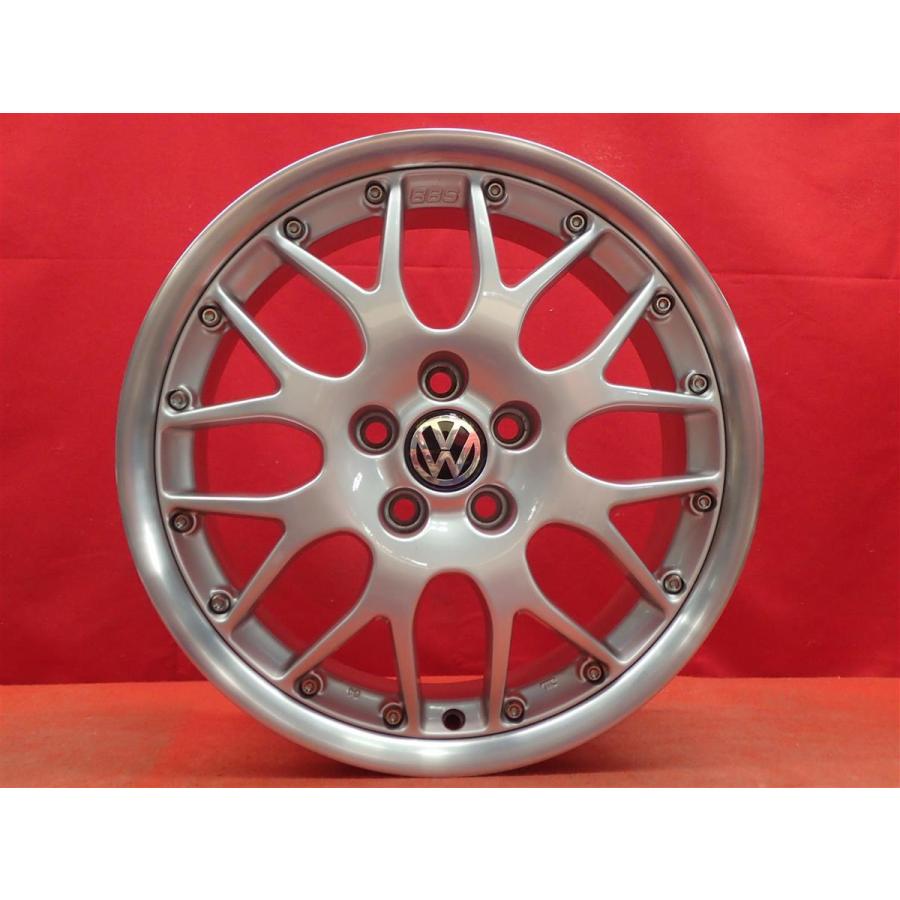 VOKSWARGEN ゴルフ 純正 BBS RS771 ホイール 4本 6.5J-16 PCD100 5穴 +42 ハブ57 1J0601025AD aa16｜taiheishopping｜05