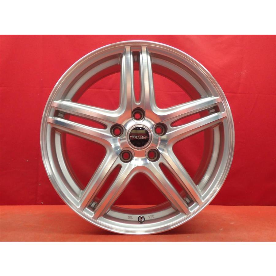 Laffite ラフィット SK-5 ホイール 4本 7J-17 PCD114.3 5穴 +38 ハブ73