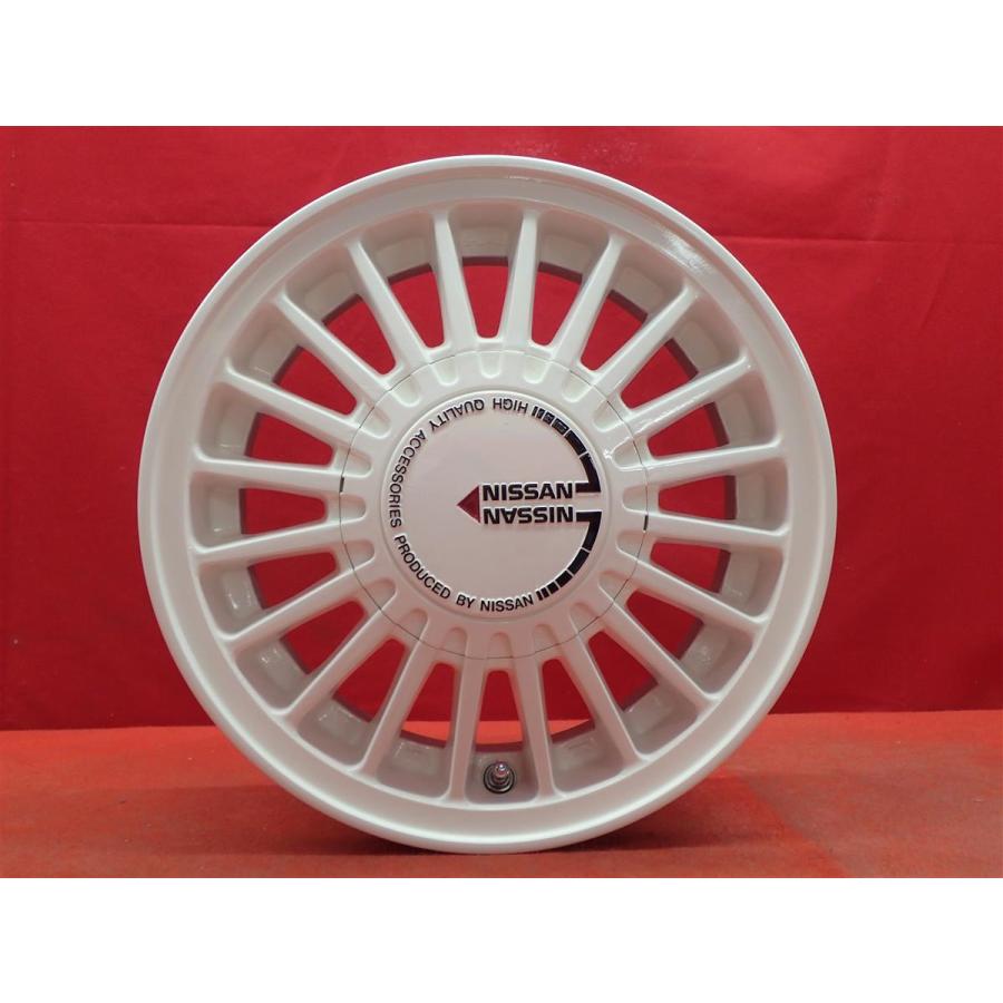 ニッサン NISSAN 純正 フィン ホイール 4本 5J-13 PCD114.3 4穴 +45 