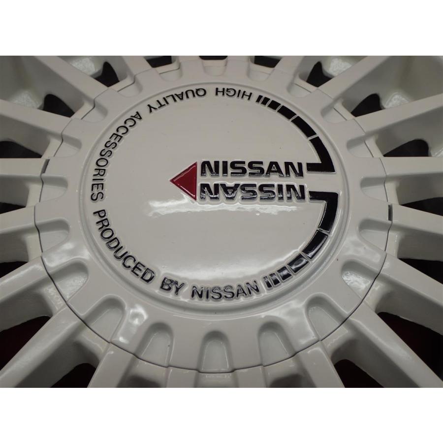 日産 純正 フィンタイプ アルミホイール & タイヤ 4本セット ニッサン NISSAN 純正 フィン ホイール 4本 5J-13 PCD114.3 4穴 +45