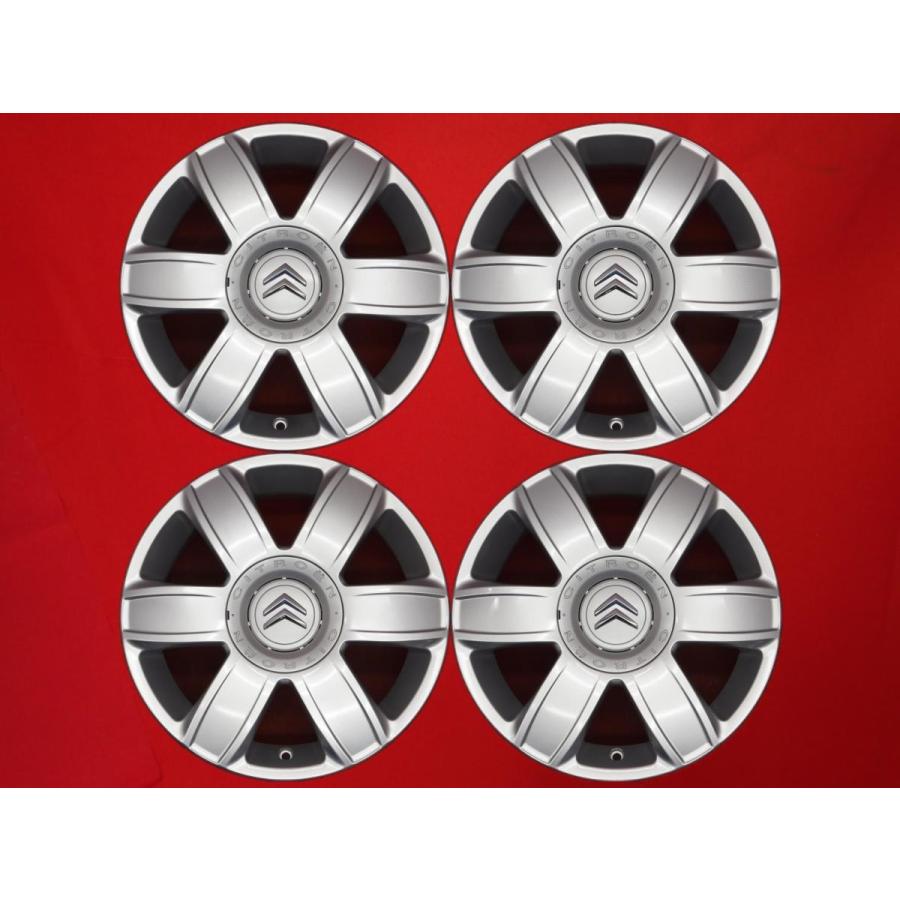 CITROEN シトロエン C4 前期 純正 16インチ 4本 ホイール 6.5J-16