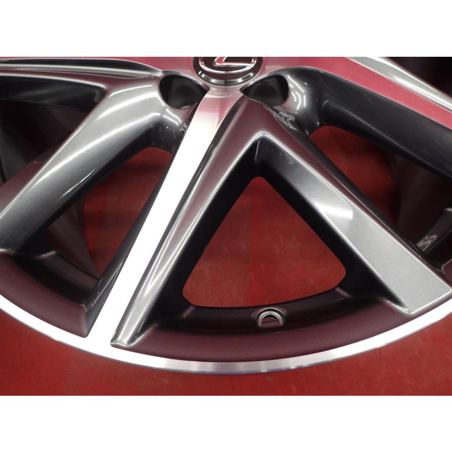 LEXUS レクサス GS (GRL系) Fスポーツ 純正 ホイール 4本 8/9J-19 