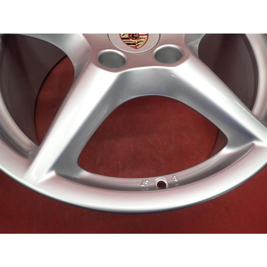 PORSCHE ポルシェ 911カレラ (997) 純正 5スポーク ホイール 4本 8/10J
