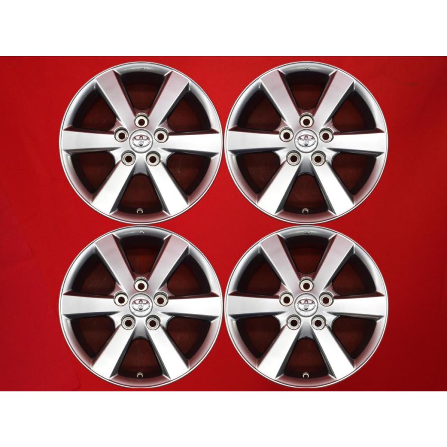 TOYOTA トヨタ アイシス 純正 ホイール 4本 6.5J-16 PCD114.3 5穴 +45  