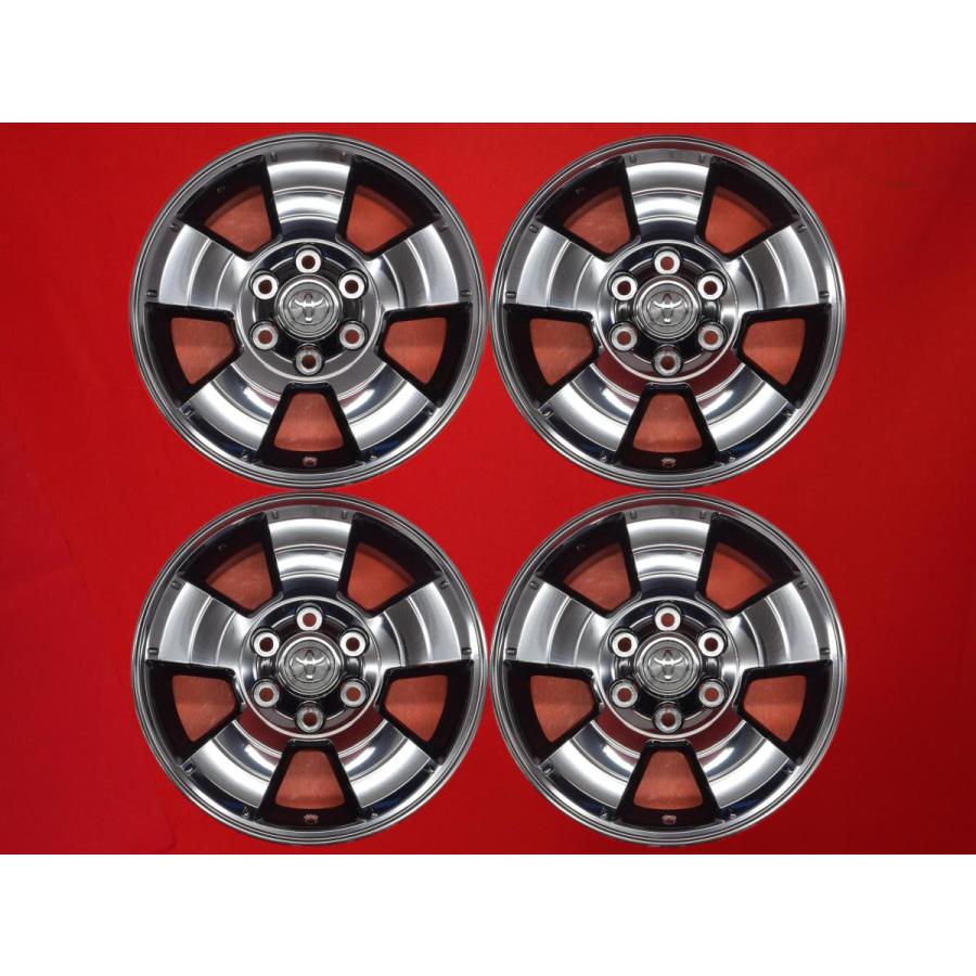 TOYOTA トヨタ ハイラックスサーフ 215系 純正 ホイール 4本 7.5 TOYOTA トヨタ ハイラックスサーフ 215系 純正 ホイール 4本 7.5