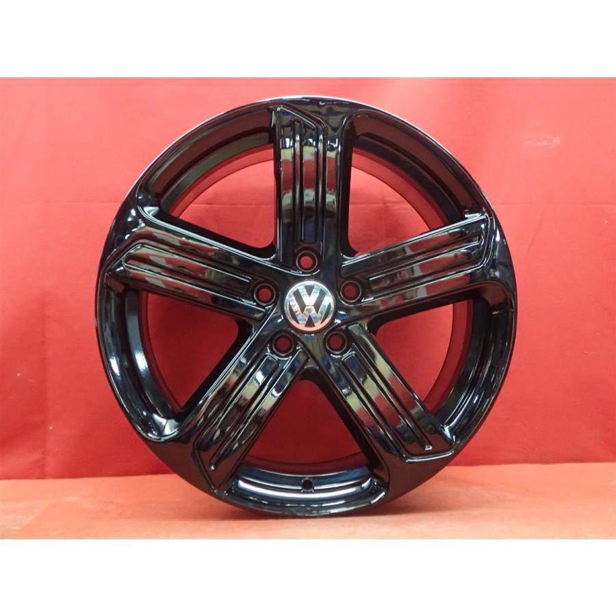 VOLKSWAGEN ゴルフ VII R 純正 ホイール 4本 7.5J-18 PCD112 5穴 +49 