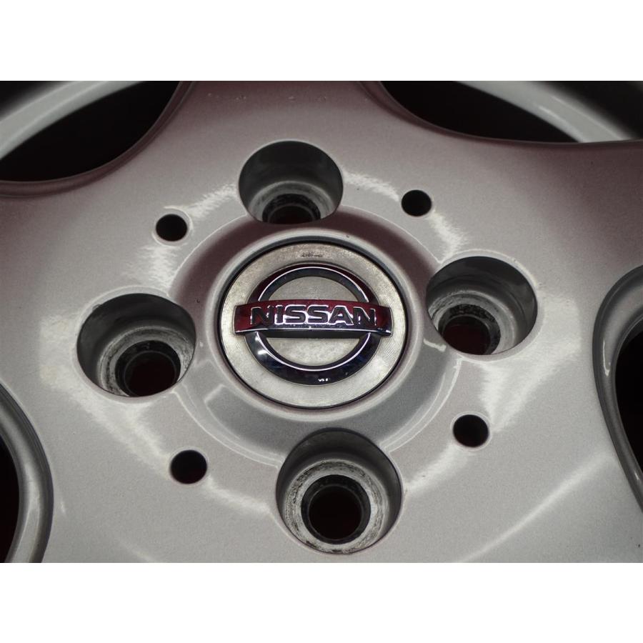 NISSAN 15インチ 5スポークホイール 4本セット NISSAN ニッサン 純正 5本エアロスポーク ホイール 4本 4.5J-14 PCD100