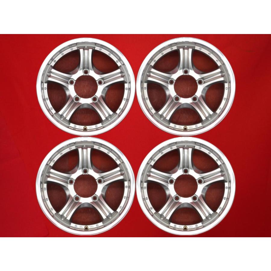 5スポークタイプ 3PT 中古ホイール 4本 5.5J 16インチ PCD139.7 5穴 + 
