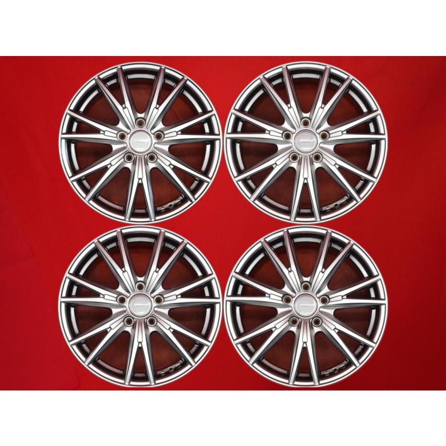 ヴェルヴァ VELVAケヴィン KEVIN 4本 ホイール 7J-17 PCD114.3 5穴 +53