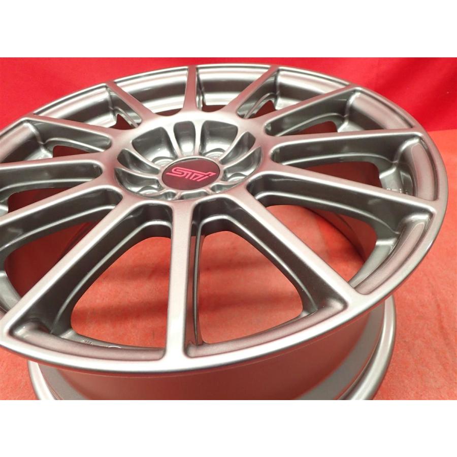 ENKEI MAT製法 軽量 STi 12本スポーク ホイール 4本 7.5J-17 PCD100 5