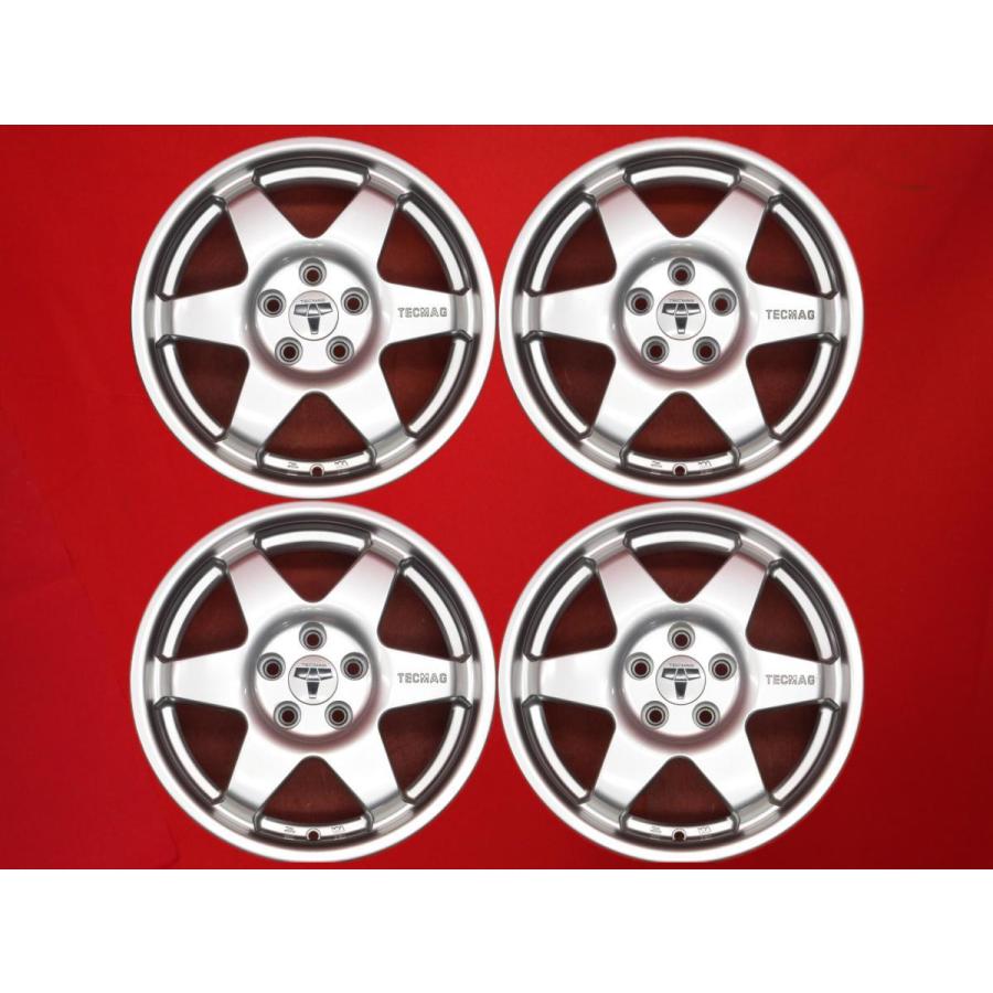 TECMAG Type 206R ホイール 4本 6J-15 PCD100 5穴 +38 ハブ57 アウディ 