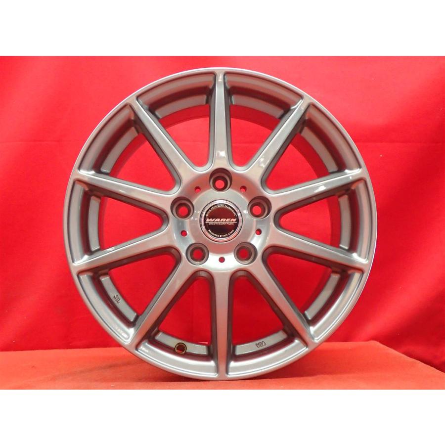 WAREN / ヴァーレン 16インチ アルミホイール WAREN ヴァーレン 10スポーク ホイール 4本 6.5J-16 PCD114.3 5穴 +53