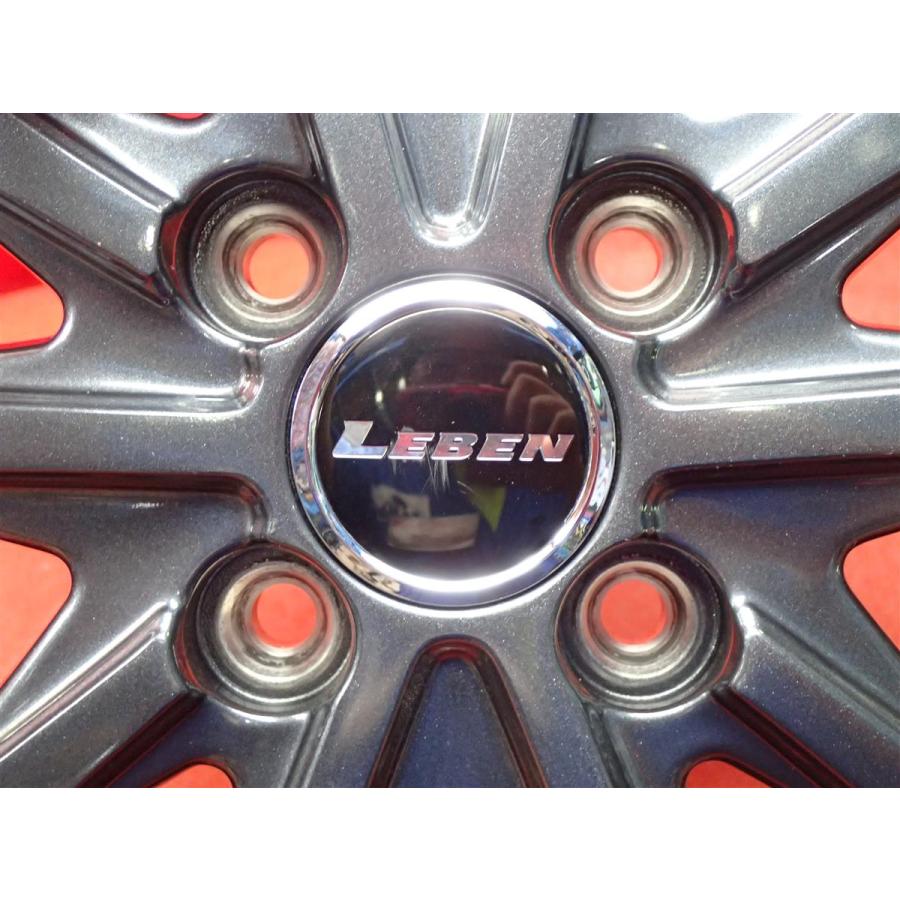 LEBEN レーベン LH ホイール 4本 4J-13 PCD100 4穴 +45 ハブ67