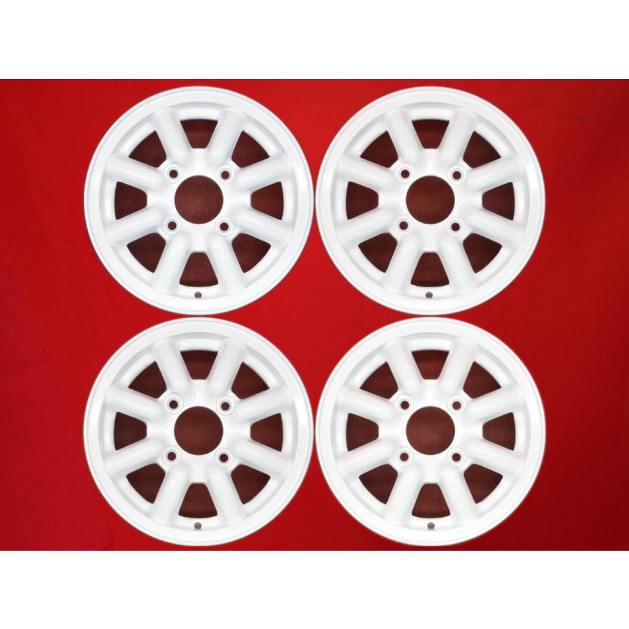 希少！ ブラックレーシング ホイール 4本 4.5J-12 PCD110 4穴 +45 ハブ